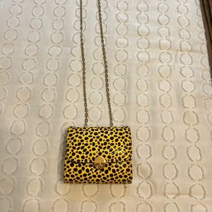 Cute Yellow and Black Shoulder Bag